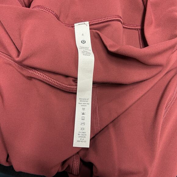 Lululemon Align HR Pant 25" with Pockets Women's Size 4 NEW NWT W5DCES - Picture 6 of 7